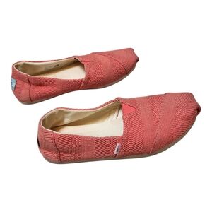 Toms Coral Comfortable Espadrilles - Size W5